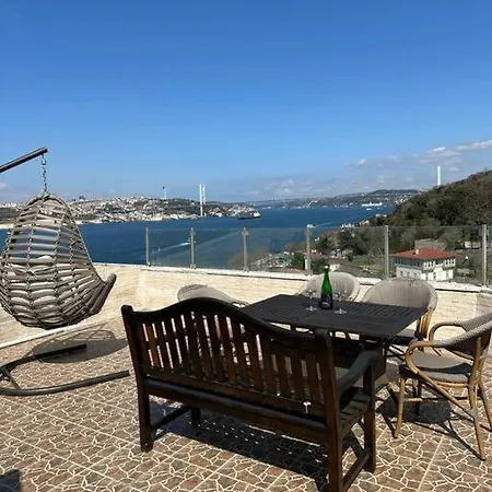 아파트 5+2 Flat With Bosphorus Seaview