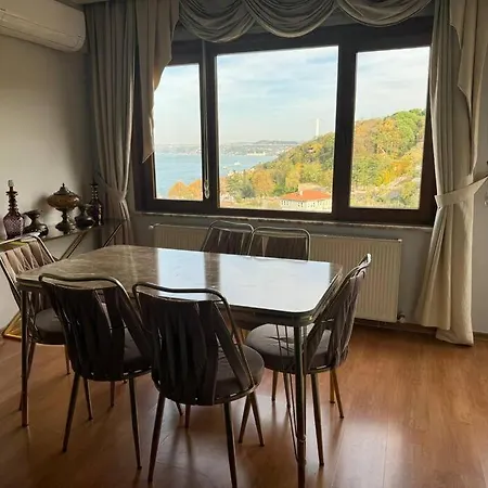 5+2 Flat With Bosphorus Seaview 이스탄불