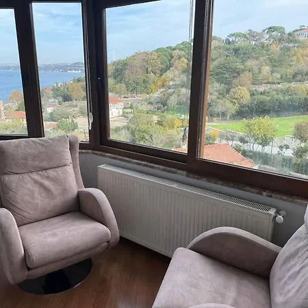 아파트 5+2 Flat With Bosphorus Seaview