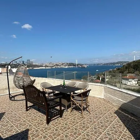 Appartamento 5+2 Flat With Bosphorus Seaview Provincia di Istanbul